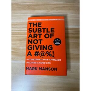 The Subtle Art‎ of Not Giving a F*ck Mark Manson Book